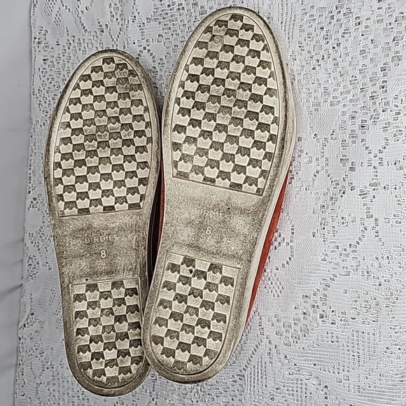 Birdies Swift leather burnt orange slip on loafer flats shoes sz 8 - Picture 10 of 11